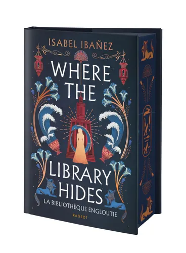 Where the library hides –  Relié de Isabel Ibáñez