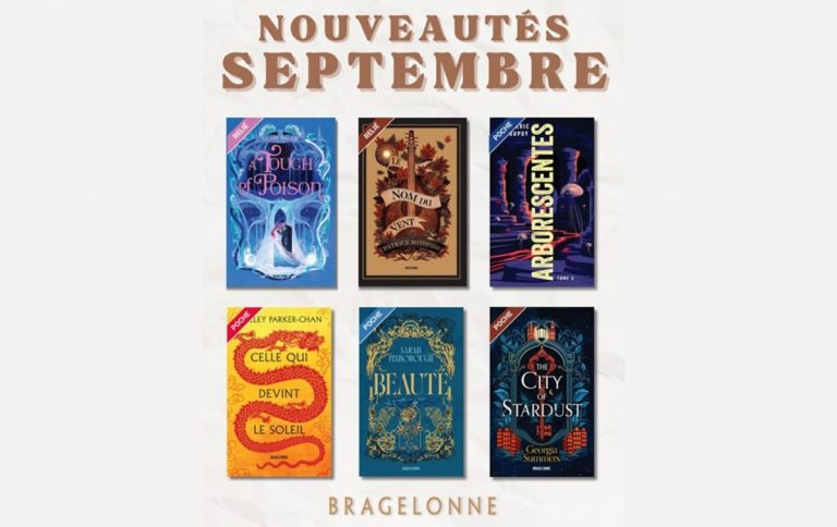 Les parutions de septembre 2025 !